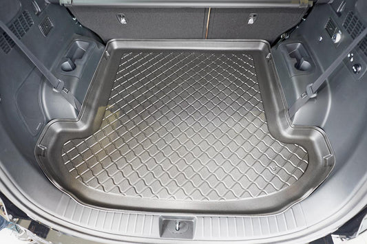 Kofferbakmat Hyundai Santa Fe SUV - 2018-2024 - Guardliner (Past in 7-persoons versie met neergeklapte 3e zitrij. Past ook in Hybrid en Plug-In Hybrid)