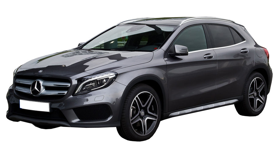 Kofferbakmat Mercedes GLA MPV - 2013-2020 - Guardliner (Zijflappen kunnen eraf)