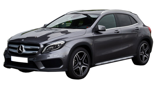 Kofferbakmat Mercedes GLA MPV - 2013-2020 - Guardliner (Zijflappen kunnen eraf)
