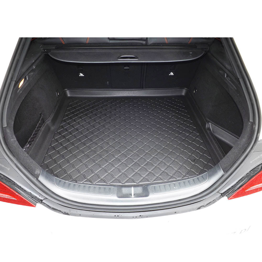 Kofferbakmat Mercedes CLA shootingbreak (C117) stationwagon - 2015-2018 - Guardliner (Zijflappen kunnen verwijderd worden)