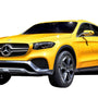 Kofferbakmat Mercedes GLC Coupe (C253) SUV - 2016-2023 - Guardliner (Linkerflap kan verwijderd worden)