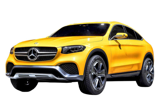 Kofferbakmat Mercedes GLC Coupe (C253) SUV - 2016-2023 - Guardliner (Linkerflap kan verwijderd worden)