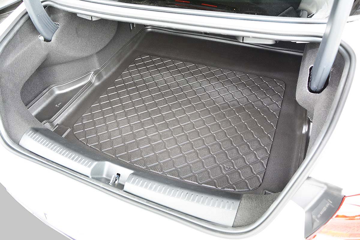 Kofferbakmat Mercedes CLA (C118) Sedan - 2019-2025 - Guardliner (Zijflappen kunnen eraf. Past niet in Plug-In Hybrid)