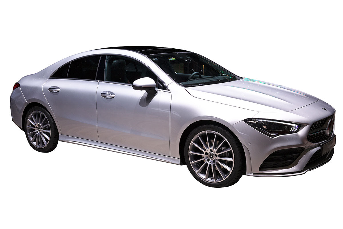 Kofferbakmat Mercedes CLA (C118) Sedan - 2019-2025 - Guardliner (Zijflappen kunnen eraf. Past niet in Plug-In Hybrid)