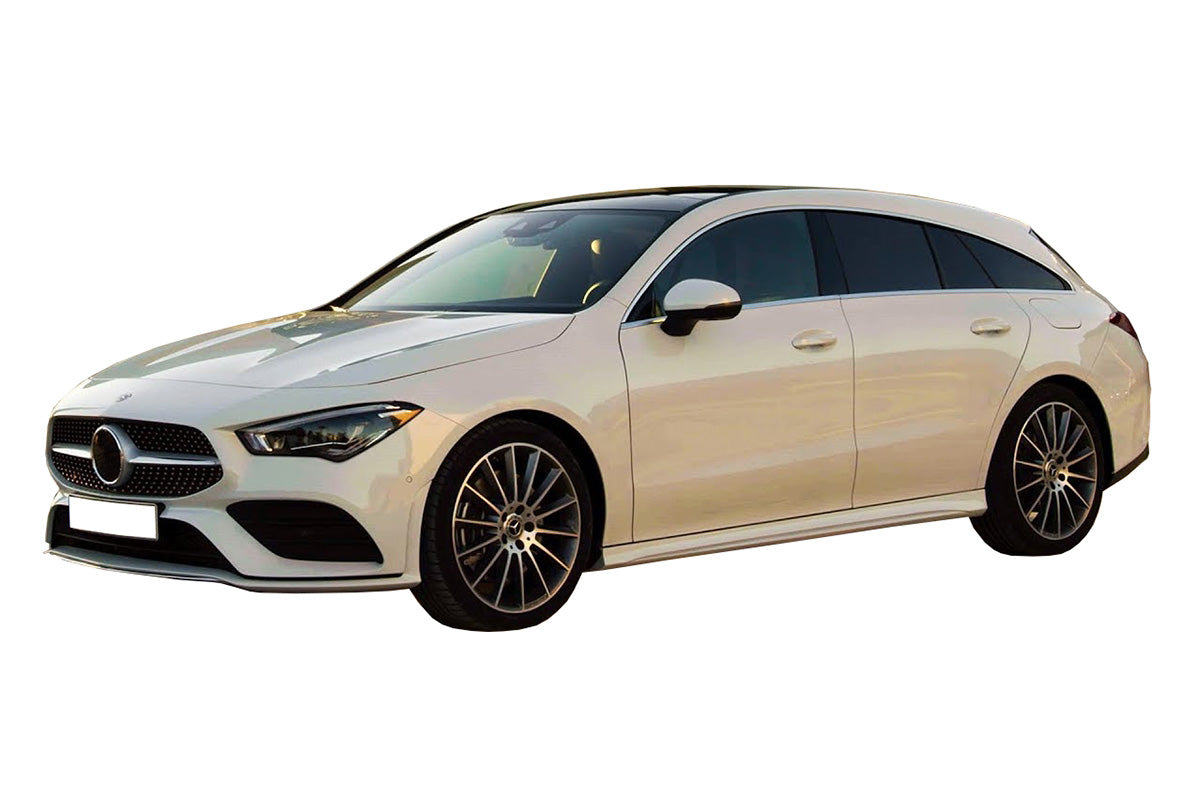 Kofferbakmat Mercedes CLA shootingbreak (X118) stationwagon - 2019-2025 - Guardliner (Zijflappen kunnen eraf. Past niet in Plug-In Hybrid)