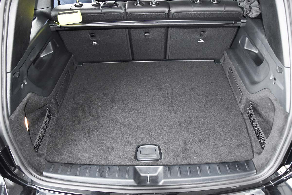 Kofferbakmat Mercedes GLB SUV - 2019-heden - Guardliner (Past in 5- en 7-persoons versie met neergeklapte 3e zitrij. Past alleen in versie met hoge kofferbakvloer)