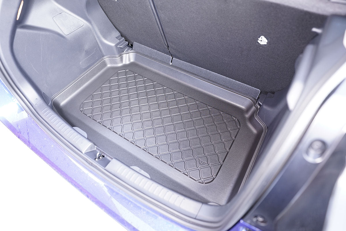 Kofferbakmat Toyota Yaris (ook hybrid) Hatchback - 2020-heden - Guardliner (Past in versie met verstelbare vloer in lage stand en versie zonder verstelbare vloer. Past ook in Hybrid)