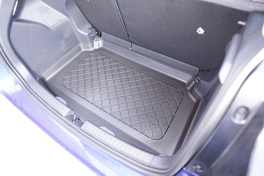 Kofferbakmat Mazda 2 Hybrid Hatchback - 2022-heden - Guardliner (Past in versie met verstelbare vloer in lage stand en versie zonder verstelbare vloer. Past ook in Hybrid)