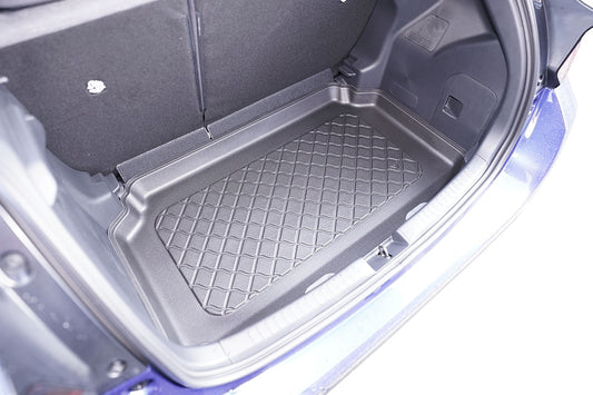 Kofferbakmat Mazda 2 Hybrid Hatchback - 2022-heden - Guardliner (Past in versie met verstelbare vloer in lage stand en versie zonder verstelbare vloer. Past ook in Hybrid)
