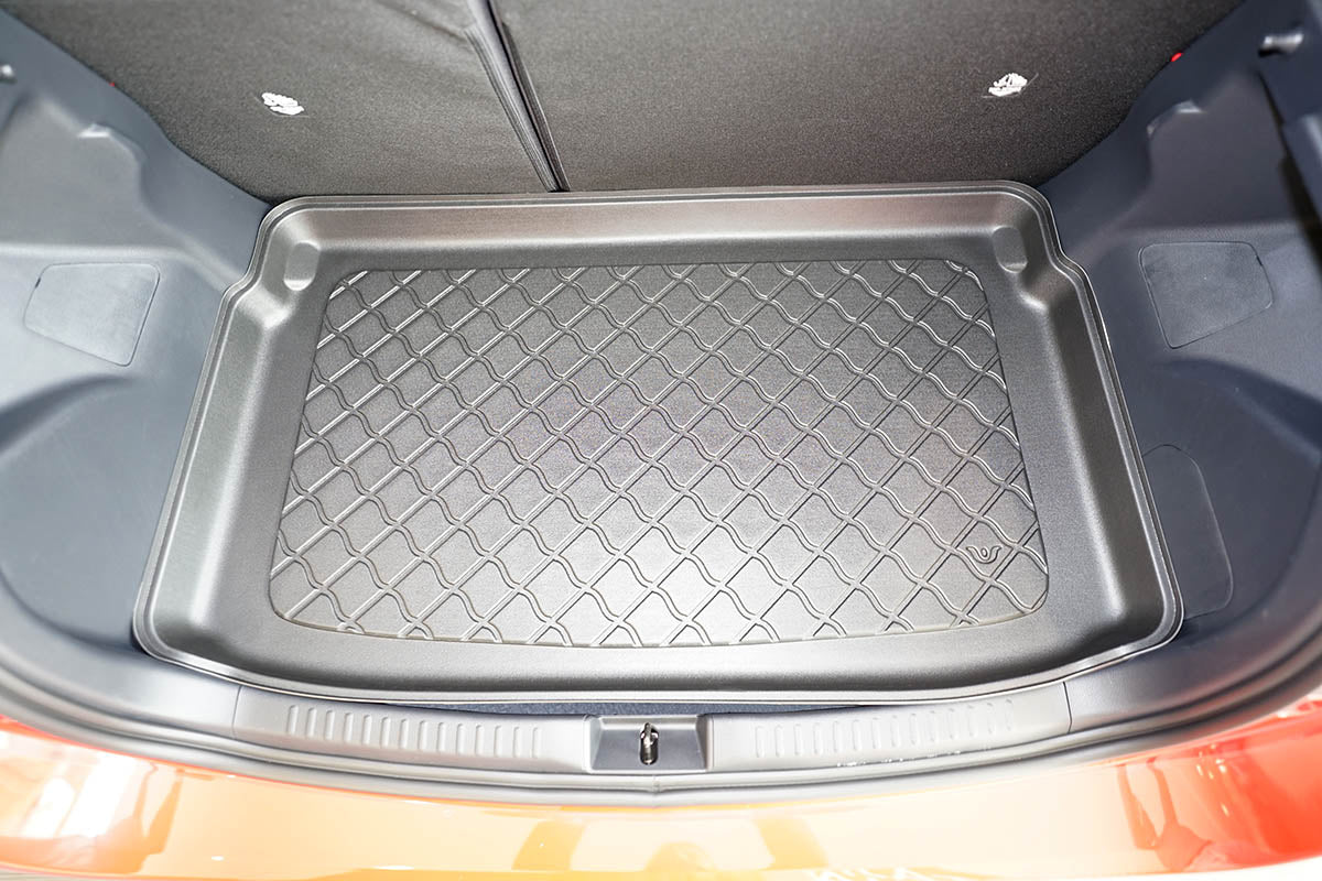Kofferbakmat Toyota Yaris (ook hybrid) Hatchback - 2020-heden - Guardliner (Past in versie met dubbele kofferbakvloer, in hoge stand. Past ook in Hybrid)