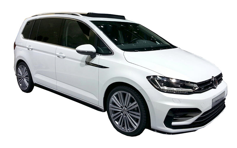 Kofferbakmat Volkswagen Touran MPV - 2015-heden - Guardliner (Past in 5- en 7-persoons versie met neergeklapte 3e zitrij)