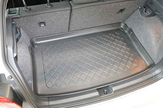 Kofferbakmat Volkswagen Polo Hatchback - 2017-heden - Guardliner (Past in versie met kofferbakvloer in hoge stand)