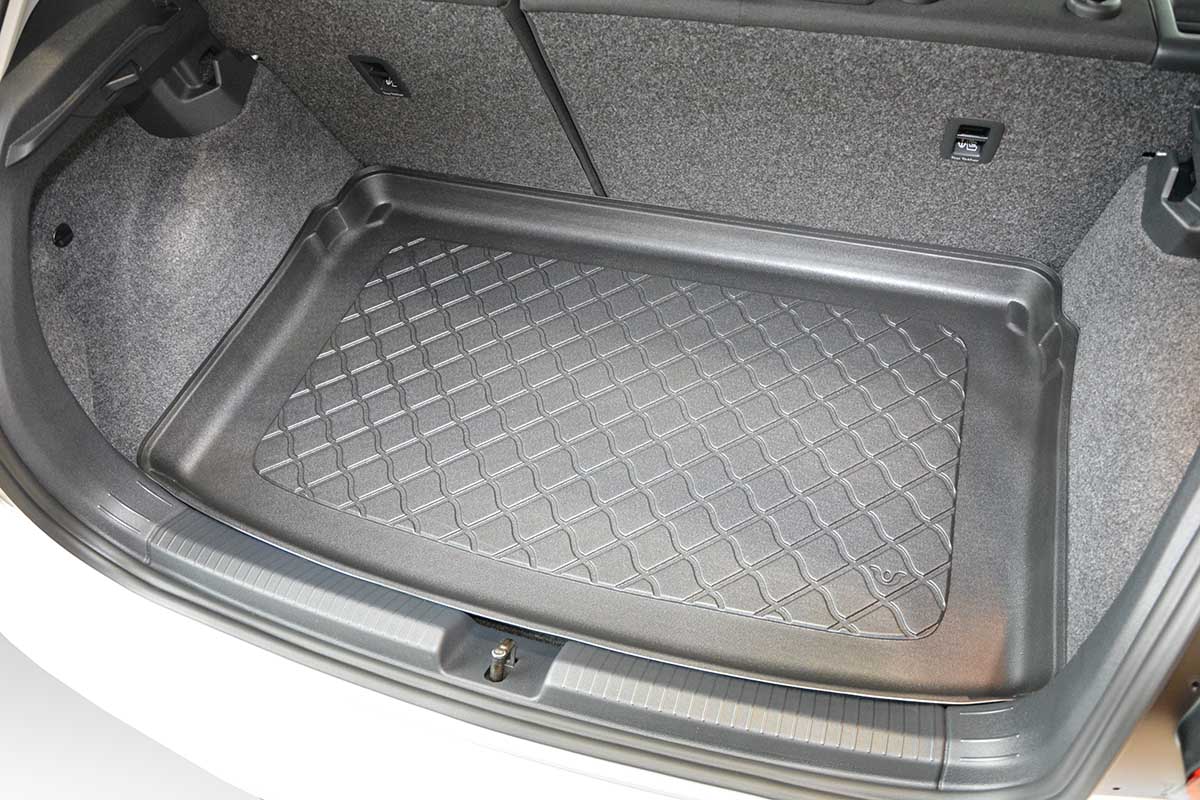 Kofferbakmat Volkswagen Polo Hatchback - 2017-heden - Guardliner (Past in versie met kofferbakvloer in hoge stand)