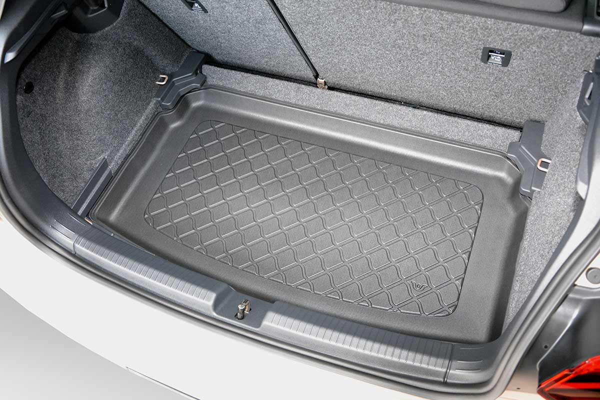 Kofferbakmat Volkswagen Polo Hatchback - 2017-heden - Guardliner (Past in versie met verstelbare kofferbakvloer in lage stand)