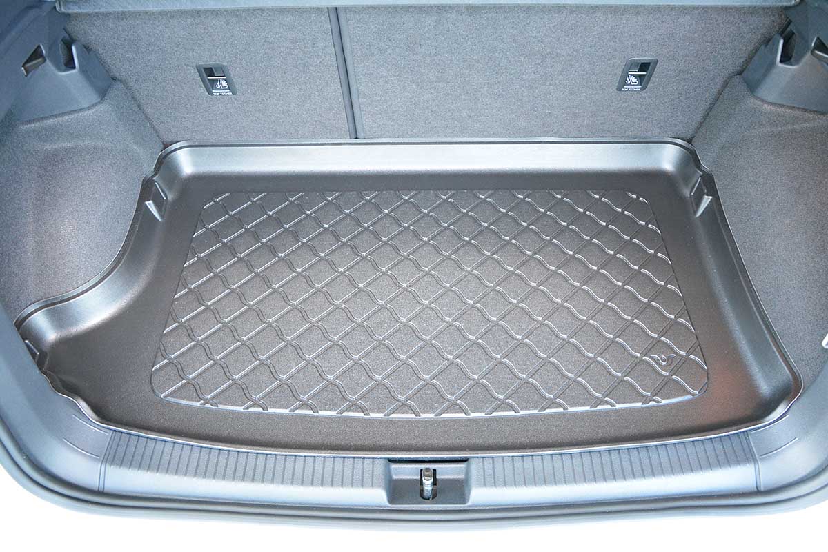 Kofferbakmat Volkswagen T-Cross SUV - 2018-heden - Guardliner (Past in versie met hoge kofferbakvloer)