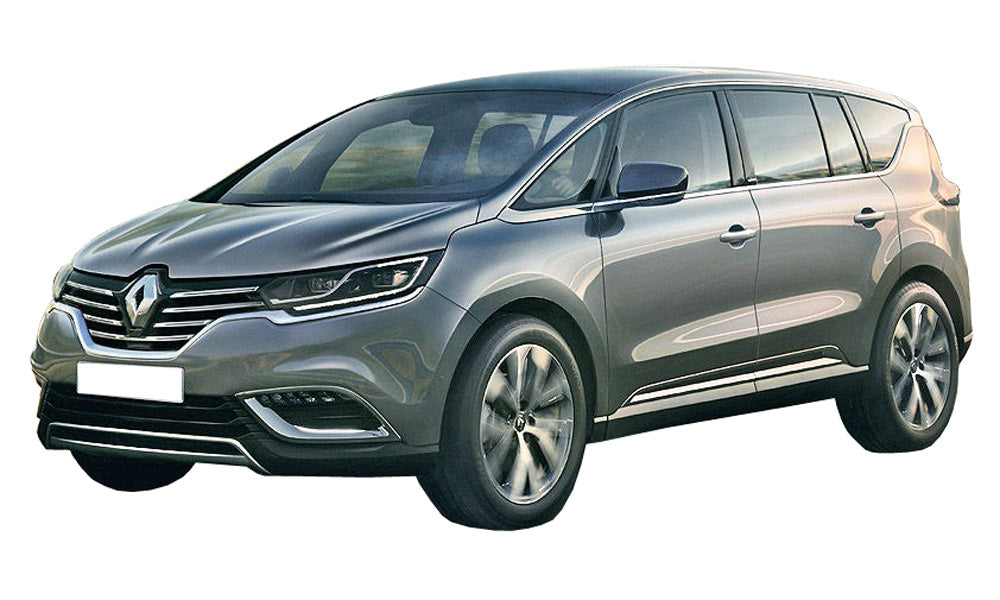 Kofferbakmat Renault Espace MPV - 2015-2023 - Guardliner (Past in versie met neergeklapte 3e zitrij)