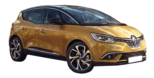 Kofferbakmat Renault Scenic MPV - 2016-2023 - Guardliner (Past in 5-persoons versie met vloer in hoge stand)