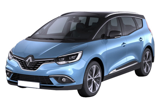 Kofferbakmat Renault Grand Scenic MPV - 2016-2023 - Guardliner (Past in 7-persoons versie met neergeklapte 3e zitrij)