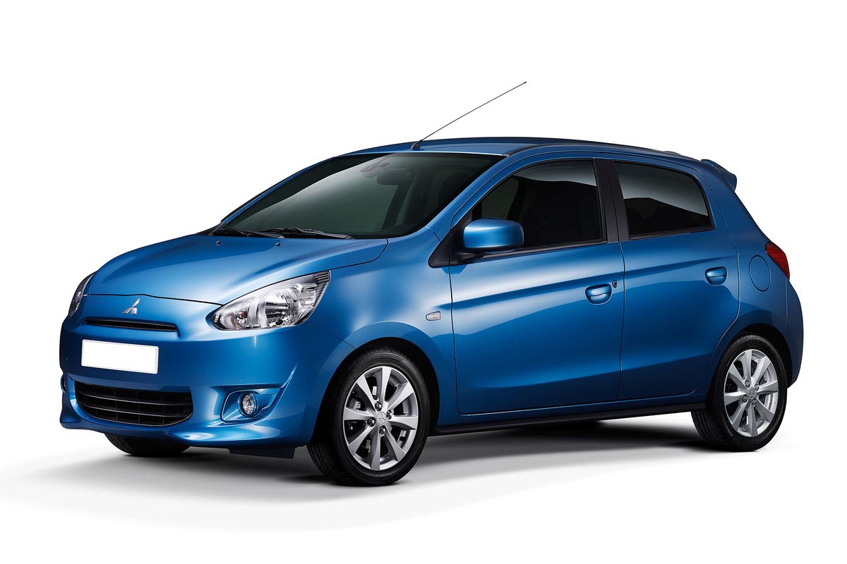 Kofferbakmat Mitsubishi Space Star Hatchback - 2013-2017 - Guardliner (Past in versie met lage kofferbakvloer)