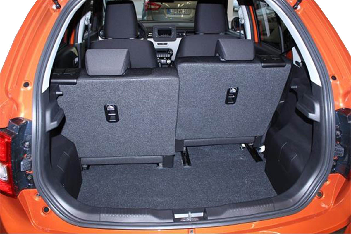 Kofferbakmat Suzuki Ignis Hatchback - 2016-heden - Guardliner (Past in versie met neerklapbare achterbank)