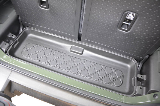 Kofferbakmat Suzuki Jimny SUV - 2018-heden - Guardliner (Past in versie met lage kofferbakvloer, achter 2e zitrij)