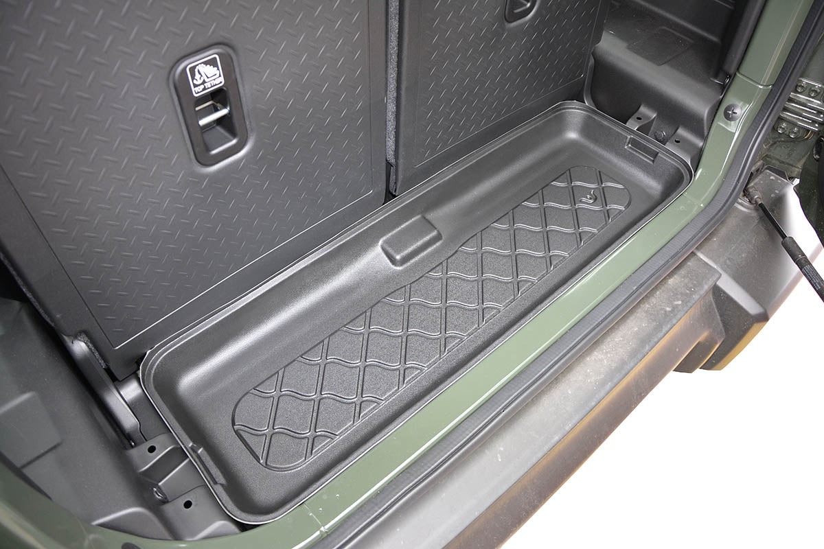 Kofferbakmat Suzuki Jimny SUV - 2018-heden - Guardliner (Past in versie met lage kofferbakvloer, achter 2e zitrij)