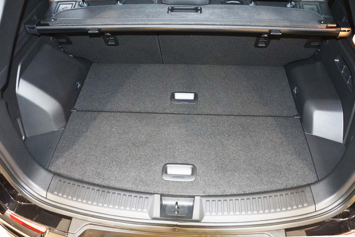 Kofferbakmat SsangYong Korando SUV - 2019-heden - Guardliner (Past in versie met hoge kofferbakvloer, zijflappen kunnen eraf)