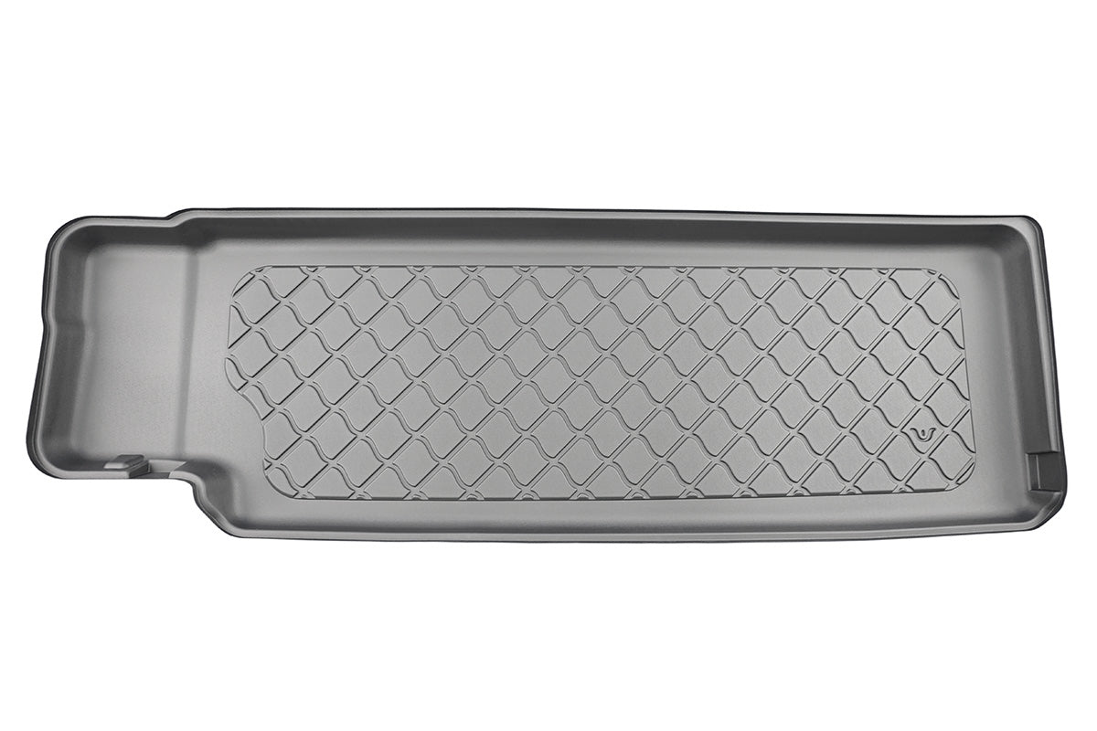 Kofferbakmat Tesla Model X SUV - 2016-heden - Guardliner (Past in 6- en 7-persoons versie, achter 2e zitrij met neergeklapte 3e zitrij)