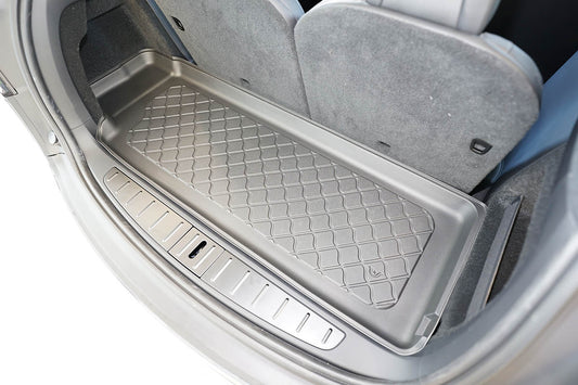Kofferbakmat Tesla Model X SUV - 2016-heden - Guardliner (Past in 6- en 7-persoons versie, achter 2e zitrij met neergeklapte 3e zitrij)