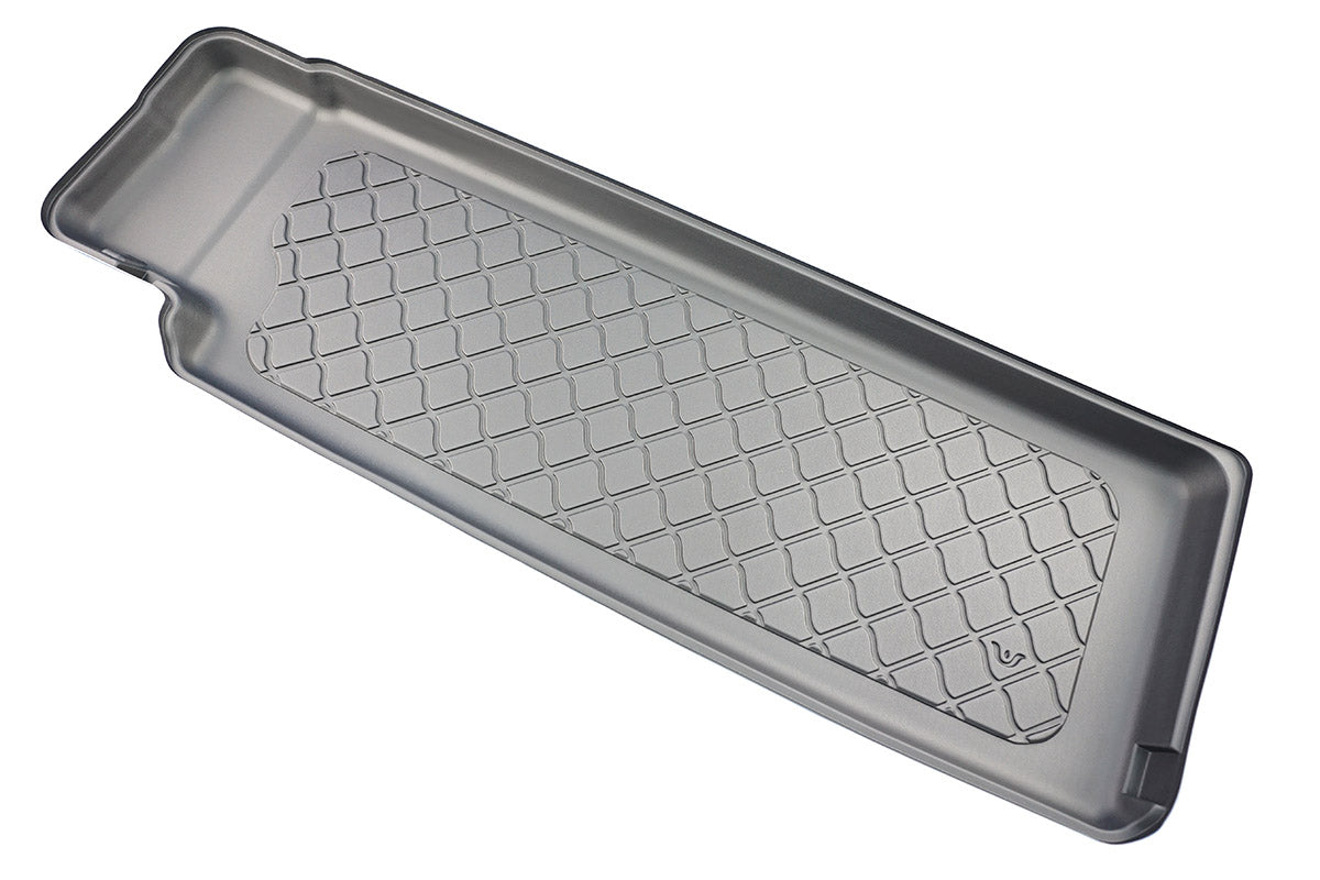 Kofferbakmat Tesla Model X SUV - 2016-heden - Guardliner (Past in 6- en 7-persoons versie, achter 2e zitrij met neergeklapte 3e zitrij)