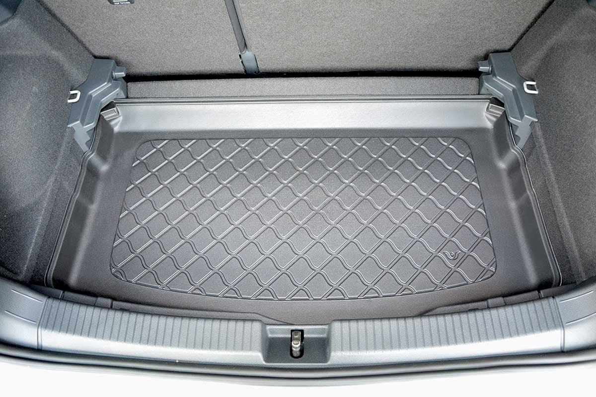 Kofferbakmat Volkswagen T-Cross SUV - 2018-heden - Guardliner (Past in versie met lage kofferbakvloer)