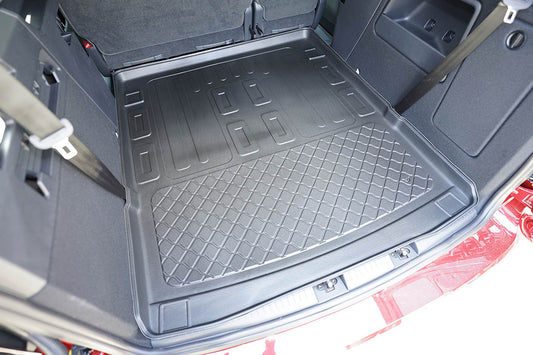 Kofferbakmat Volkswagen Caddy Bestelwagen - 2020-heden - Guardliner (Past in 5- en 7- persoons versie, achter 2e zitrij in Caddy, Life, Style, Move en Kombi)