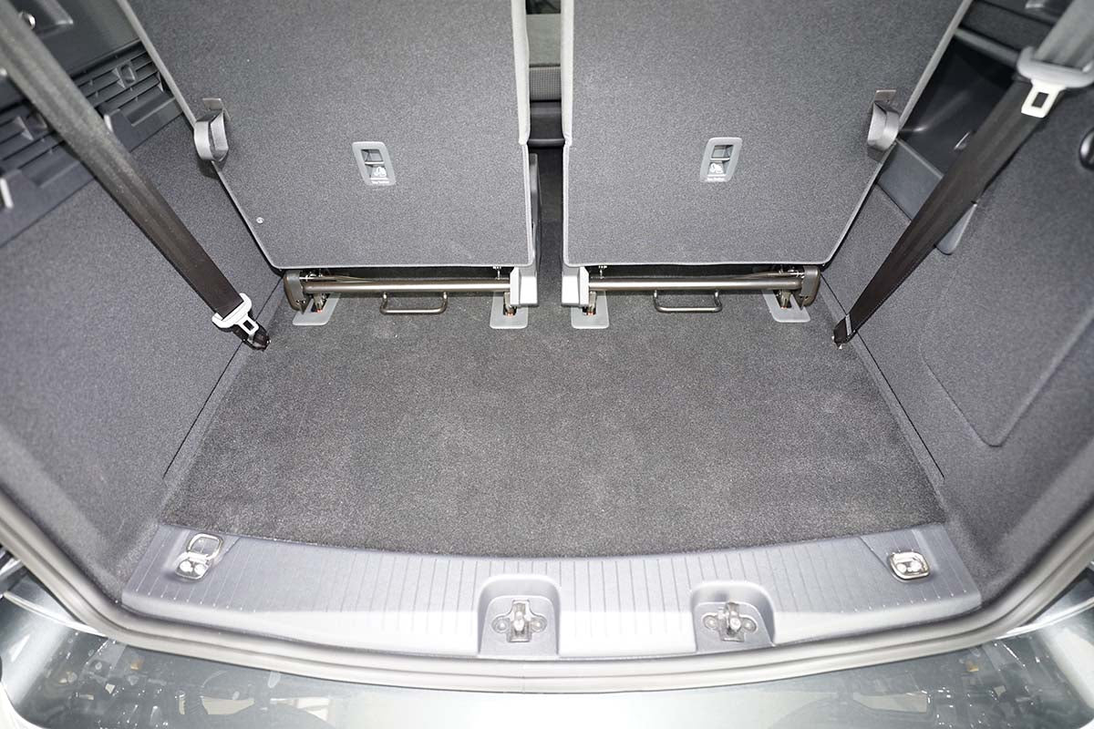 Kofferbakmat Volkswagen Caddy Bestelwagen - 2020-heden - Guardliner (Past in 7-persoons versie, achter 3e zitrij in Caddy, Life, Style, Move en Kombi)