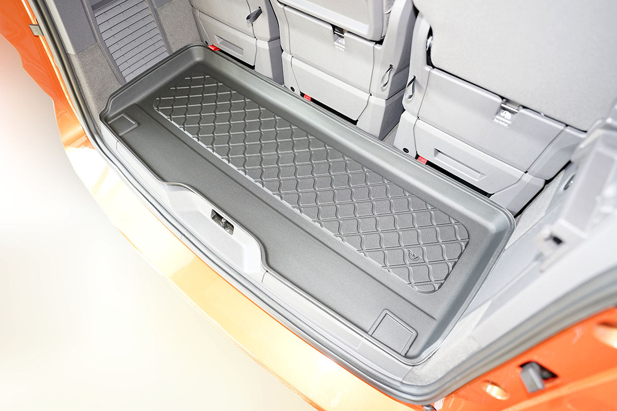 Kofferbakmat Volkswagen T7 Multivan MPV - 2022-heden - Guardliner (Past in versie met korte wielbasis, achter 3e zitrij. Past in Multivan, Life, Style en Energetic)