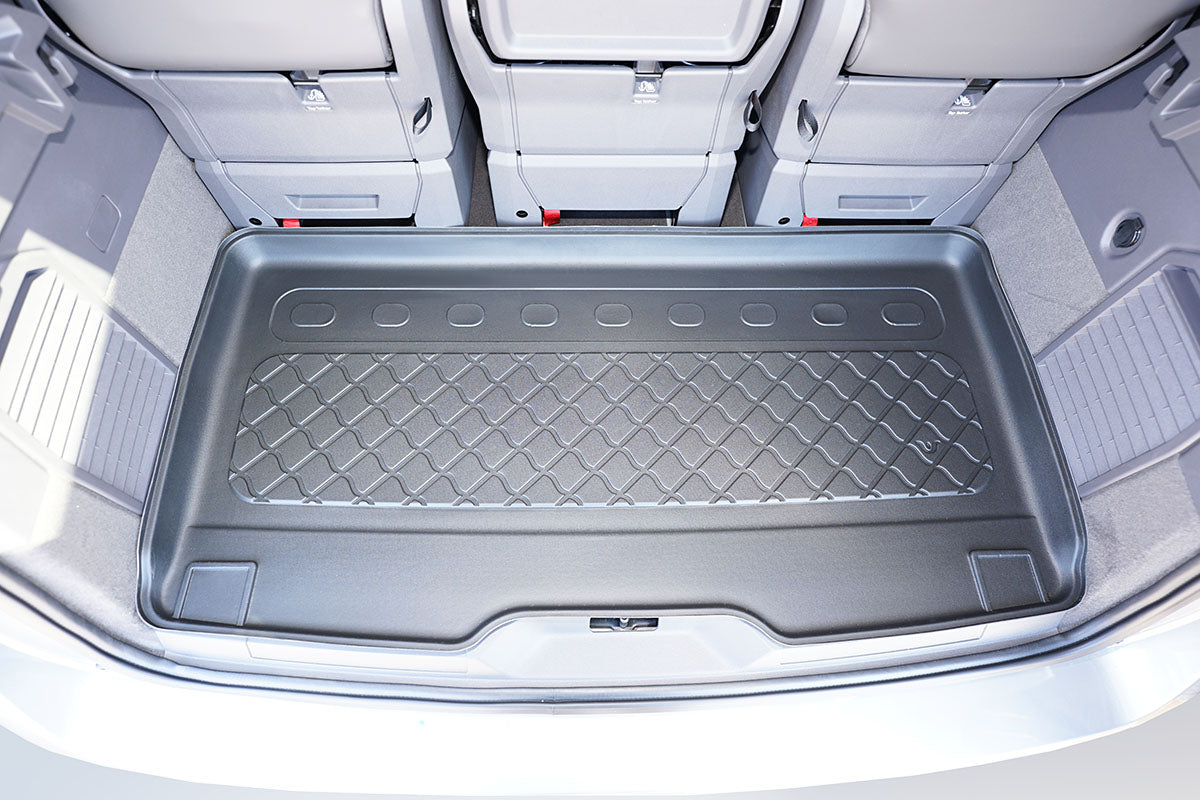 Kofferbakmat Volkswagen T7 Multivan MPV - 2022-heden - Guardliner (Past in versie met lange wielbasis (lengte 2), achter 3e zitrij. Past ook in eHybrid PHEV)