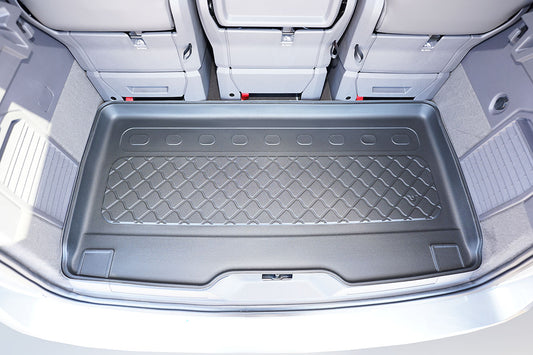 Kofferbakmat Volkswagen T7 Multivan MPV - 2022-heden - Guardliner (Past in versie met lange wielbasis (lengte 2), achter 3e zitrij. Past ook in eHybrid PHEV)