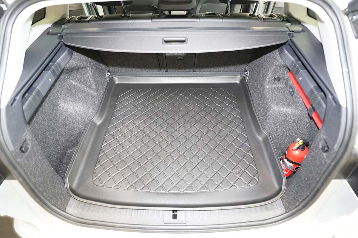 Kofferbakmat Skoda Enyaq iV Coupe Coupe - 2022-heden - Guardliner (Past in versie met hoge kofferbakvloer of verstelbare kofferbakvloer in middelste positie)