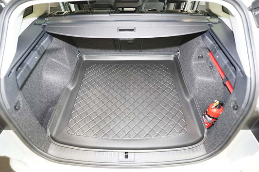 Kofferbakmat Skoda Enyaq iV Coupe Coupe - 2022-heden - Guardliner (Past in versie met hoge kofferbakvloer of verstelbare kofferbakvloer in middelste positie)