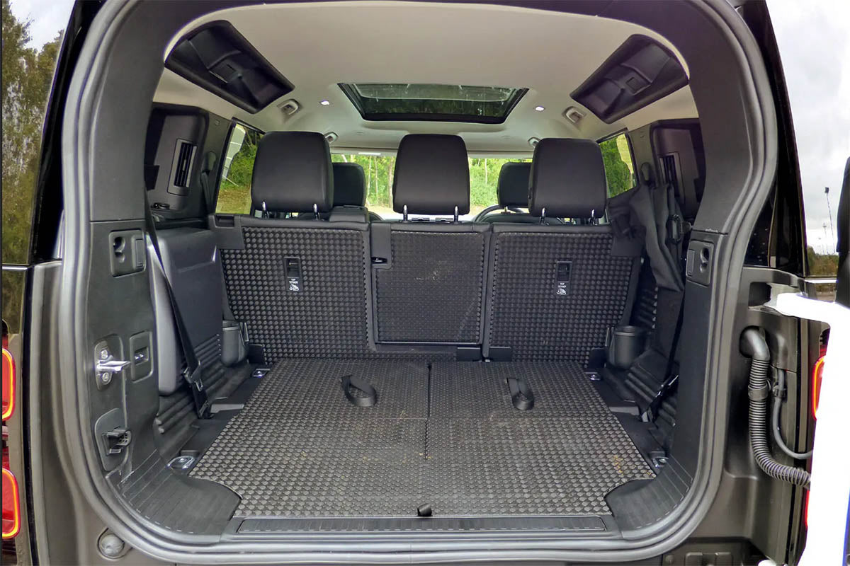 Kofferbakmat Land Rover Defender 110 suv (2020-Heden) - Carbox