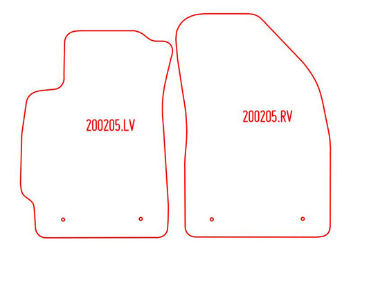 Automatten Daewoo Nubira hatchback / Nubira sedan / Nubira stationwagon (1997-1999)