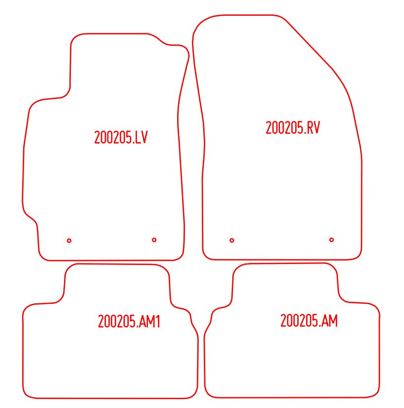 Automatten Daewoo Nubira hatchback / Nubira sedan / Nubira stationwagon (1997-1999)