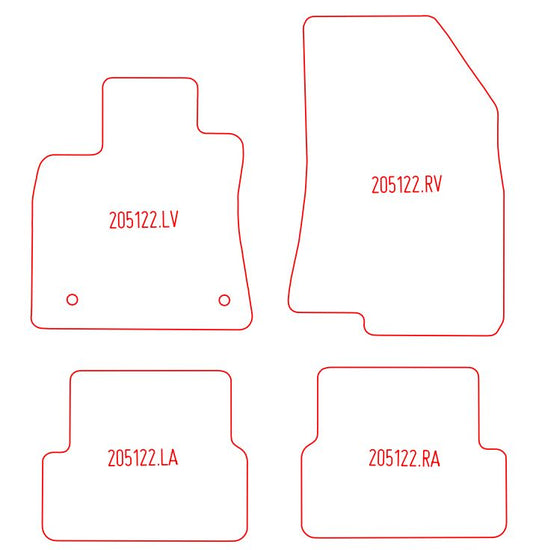 Automatten Dacia Jogger (2021-Heden)