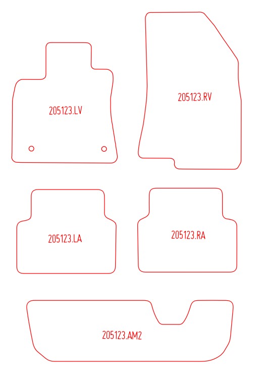 Automatten Dacia Jogger (2021-Heden)