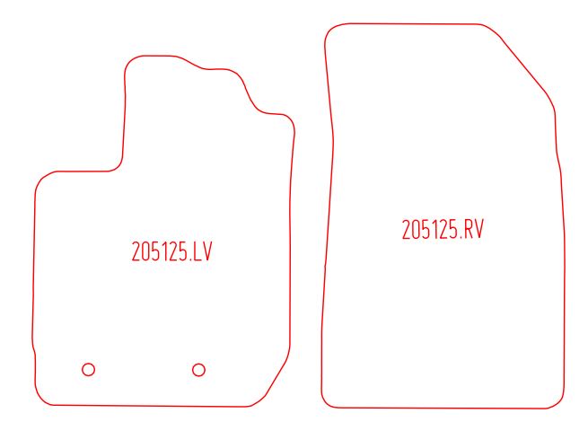 Automatten Dacia Duster (2018-2023)