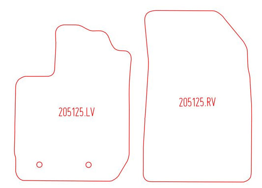 Automatten Dacia Duster (2018-2023)