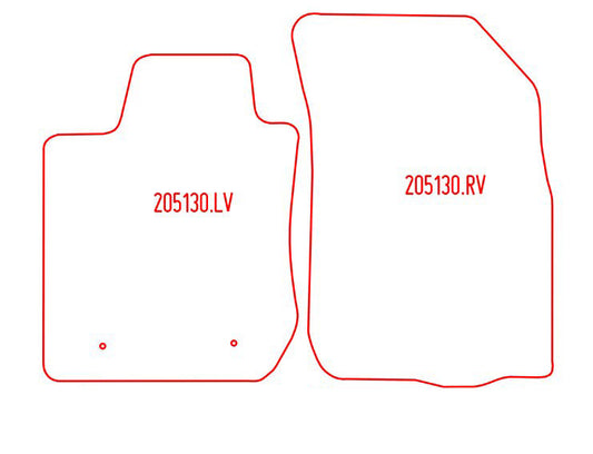 Automatten Dacia Duster (2014-2014)