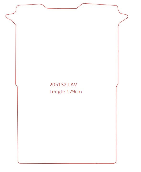 Laadvloermat Dacia Dokker (2013-Heden)