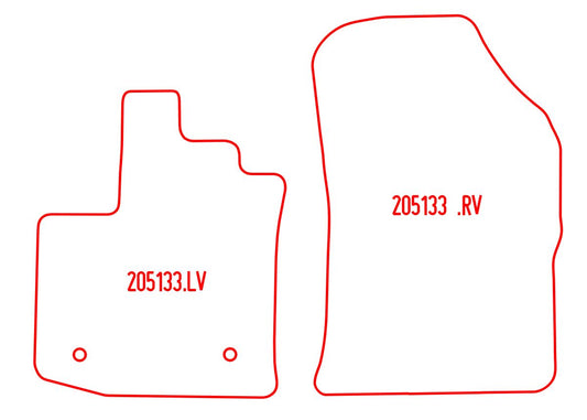 Automatten Dacia Dokker (2013-Heden)