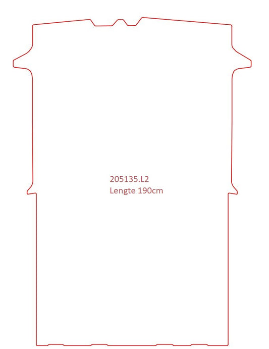 Laadvloermat Renault Express (2020-Heden)