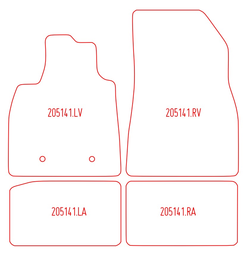 Automatten Dacia Duster (2024-Heden)